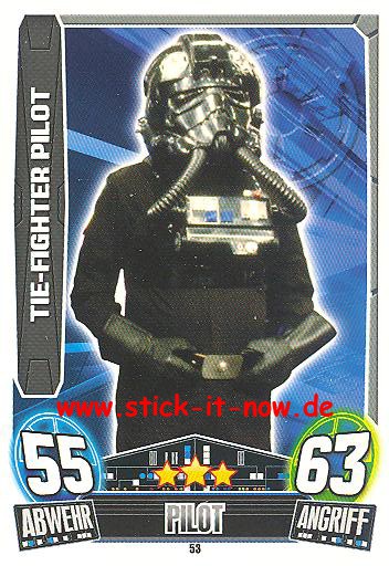 Force Attax Movie Collection - Serie 3 - TIE-FIGHTER PILOT - Nr. 53