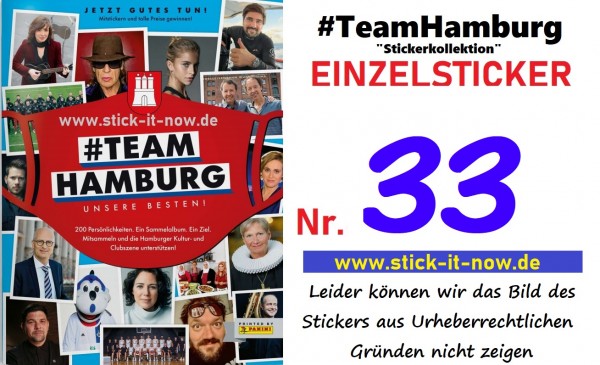 #TeamHamburg "Sticker" (2021) - Nr. 33