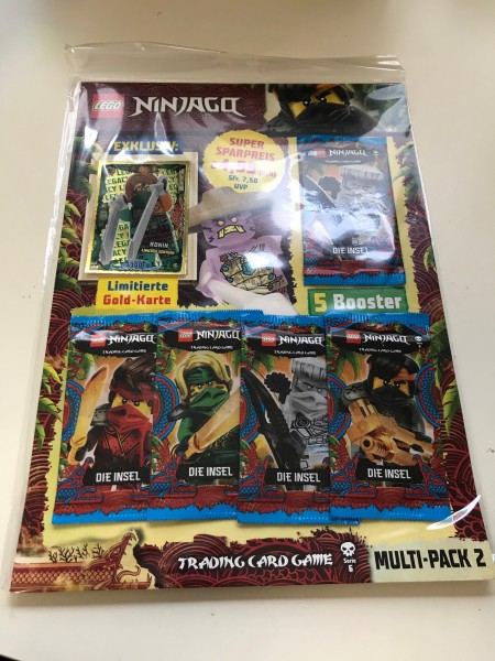 Lego Ninjago Trading Cards - SERIE 6 (2021) - Multipack 2a ( LE 18 )