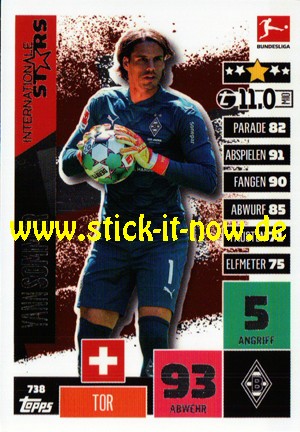 Topps Match Attax Bundesliga 2020/21 "Extra" - Nr. 738