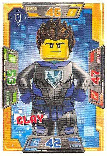 Lego Nexo Knights Trading Cards (2016) - Nr. 1