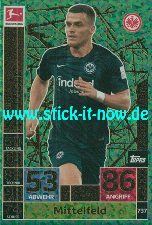 Topps Match Attax Bundesliga 18/19 "Extra" - Nr. 737 (Matchwinner)