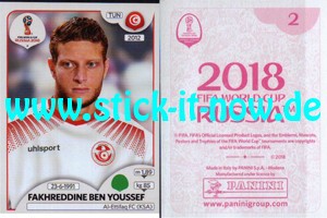 Panini WM 2018 Russland "Sticker" INT/Edition - Nr. 555