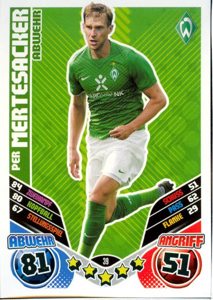 Per Mertesacker - Match Attax 11/12