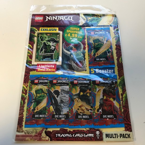 Lego Ninjago Trading Cards - SERIE 6 (2021) - Multipack 1c ( LE 19 )
