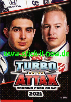 Turbo Attax "Formel 1" (2021) - Nr. 9