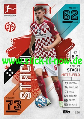 Topps Match Attax Bundesliga 2021/22 - Nr. 260