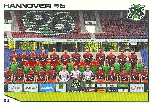 Match Attax 13/14 - Hannover 96 - Mannschaftskarte - Nr. M9