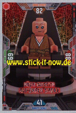 Lego Star Wars Trading Card Collection 2 (2019) - Nr. 86 ( Holofoil )