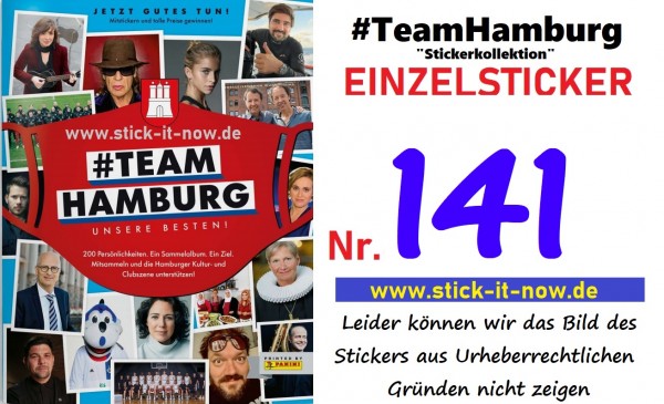 #TeamHamburg "Sticker" (2021) - Nr. 141