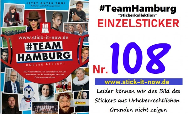 #TeamHamburg "Sticker" (2021) - Nr. 108