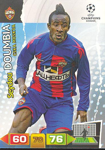 Seydou Doumbia - Panini Adrenalyn XL CL 11/12 - CSKA Moskau