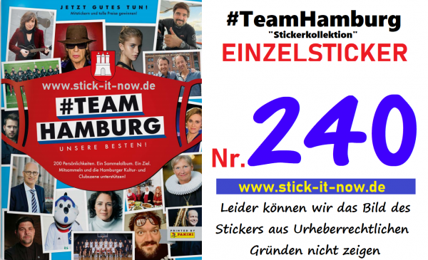 #TeamHamburg "Sticker" (2021) - Nr. 240