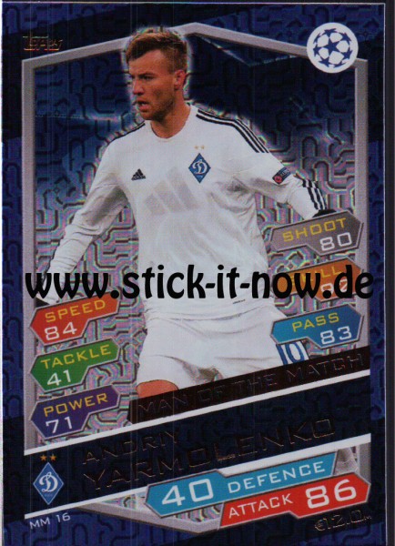 Match Attax Champions League 16/17 - Nr. MM 16