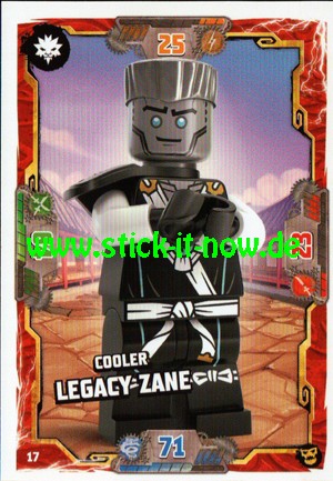 Lego Ninjago Trading Cards - SERIE 6 "Next Level" (2021) - Nr. 17