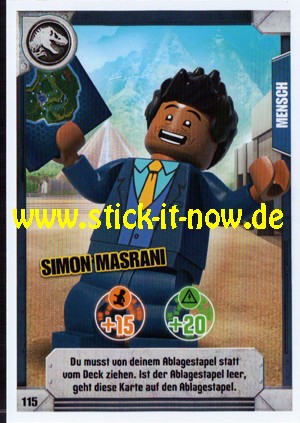 LEGO "Jurassic World" Trading Cards (2021) - Nr. 115