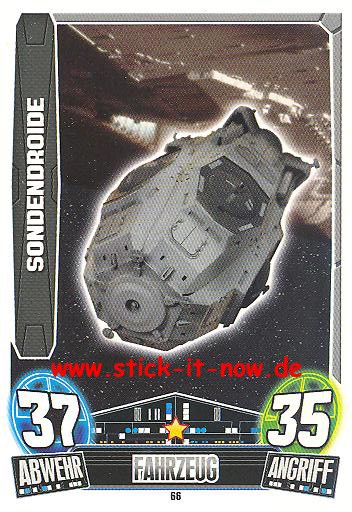 Force Attax Movie Collection - Serie 3 - SONDENDROIDE - Nr. 66