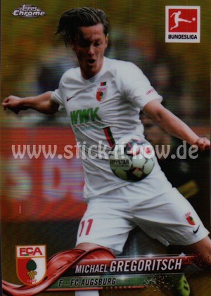 Bundesliga Chrome 18/19 - Michael Gregoritsch - Nr. 13 (Gold - 6/50)
