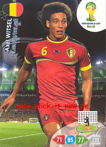 Panini Adrenalyn XL Brasil WM 2014 - Axel WITSEL