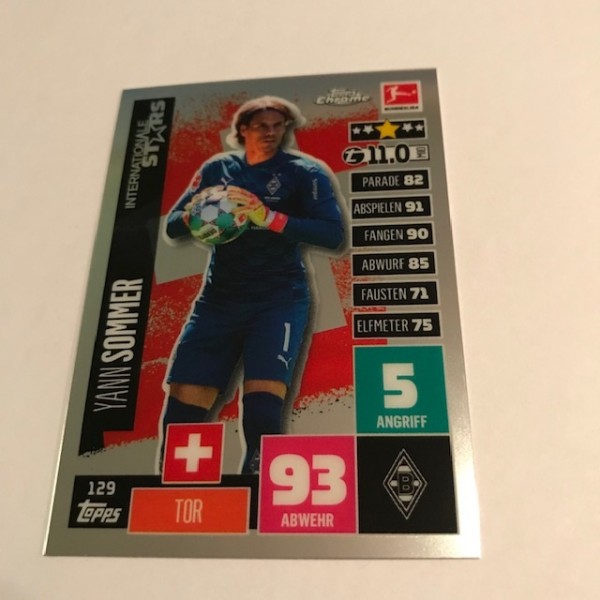 Match Attax BL Chrome 20/21 - Nr. 129 - SOMMER