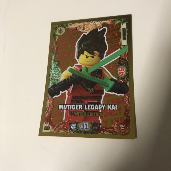 Lego Ninjago Trading Cards - SERIE 6 "Next Level" (2021) - Nr. LE 6