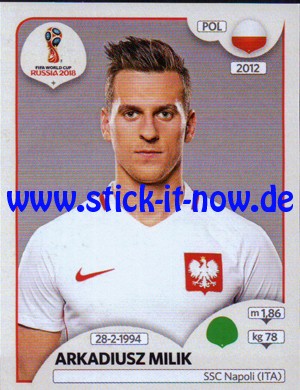 Panini WM 2018 Russland "Sticker" - Nr. 611