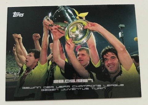 Topps BVB Sammelkarten 2020 - Nr. 49 (28.05.1997)