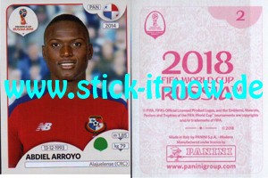 Panini WM 2018 Russland "Sticker" INT/Edition - Nr. 539