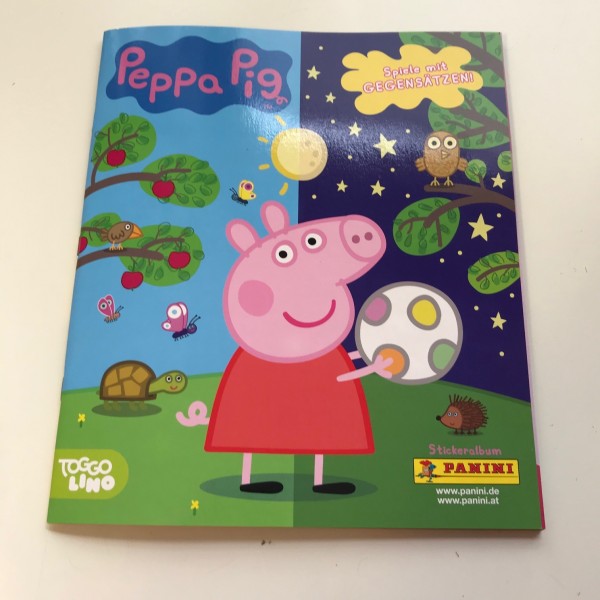 Peppa Pig - Spiele mit Gegensätzen (2021) - Stickeralbum