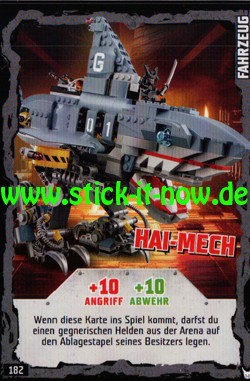 Lego Ninjago Trading Cards - SERIE 3 (2018) - Nr. 182