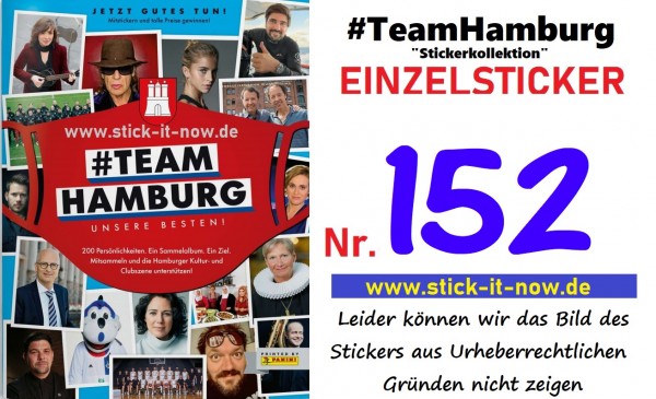#TeamHamburg "Sticker" (2021) - Nr. 152