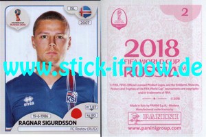 Panini WM 2018 Russland "Sticker" INT/Edition - Nr. 284