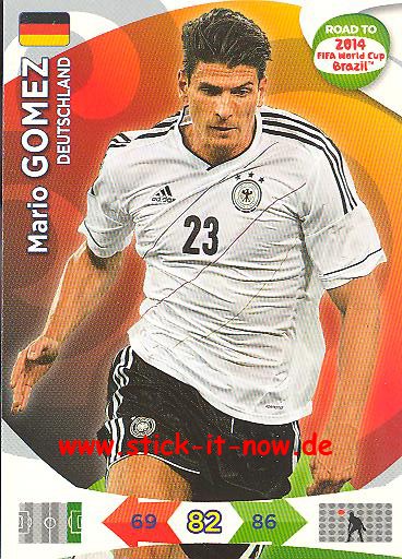 Panini Adrenalyn XL Road to WM 2014 - Mario GOMEZ