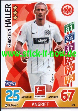 Topps Match Attax Bundesliga 17/18 - Nr. 89