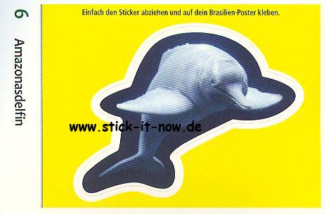 Edeka & WWF - Entdecke Brasilien - Sticker - Nr. 6