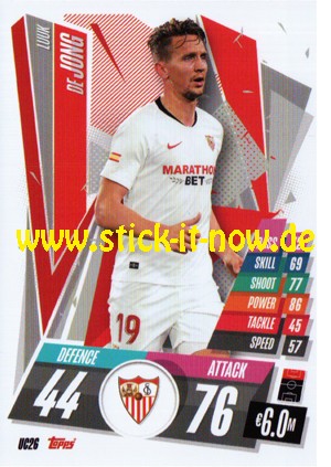 Match Attax Champions League 2020/21 "Update" - Nr. UC 26