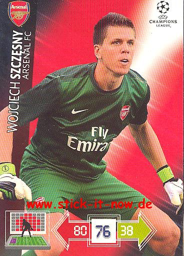 Panini Adrenalyn XL CL 12/13 - Arsenal London - Wojciech Szczesny