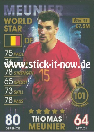 Topps Match Attax 101 (2019) - Nr. 92