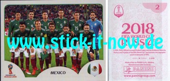 Panini WM 2018 Russland "Sticker" INT/Edition - Nr. 441
