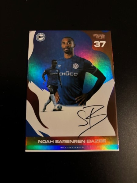 This is Arminia (2025) - On Card Signature - Noah Sarenren Bazee 20/35