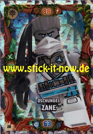 Lego Ninjago Trading Cards - SERIE 6 (2021) - Nr. 28 (Insel-Holofolie)