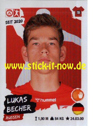 LIQUI MOLY Handball Bundesliga "Sticker" 20/21 - Nr. 339