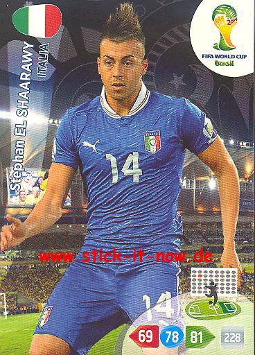 Panini Adrenalyn XL Brasil WM 2014 - Stephan EL SHAARAWY