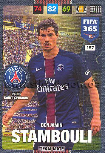 Panini Adrenalyn XL "FIFA 365" (2017) - Nr. 157