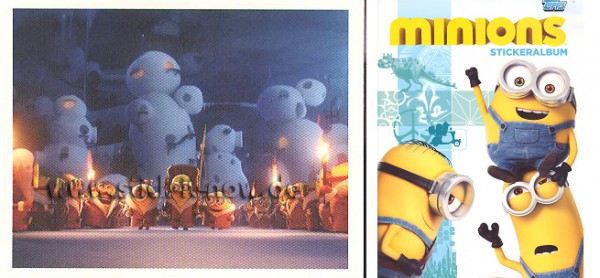 Minions Sticker (2015) - Nr. 82