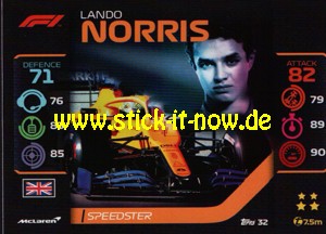 Turbo Attax "Formel 1" (2020) - Nr. 32