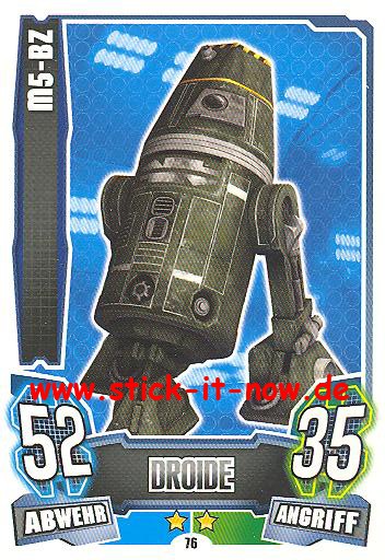 Force Attax - Star Wars - Clone Wars - Serie 4 - M5-BZ - Nr. 76