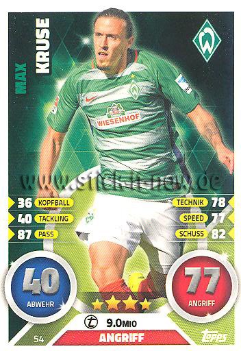 Topps Match Attax Bundesliga 16/17 - Nr. 54