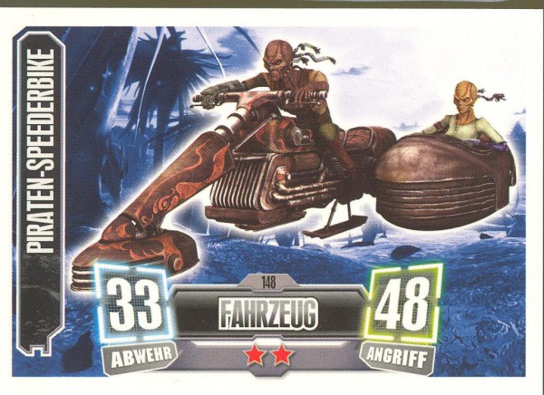 Force Attax - Serie II - Piraten-Speederbike - Söldner