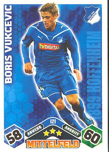 Match Attax 10/11 - BORIS VUKCEVIC - 121